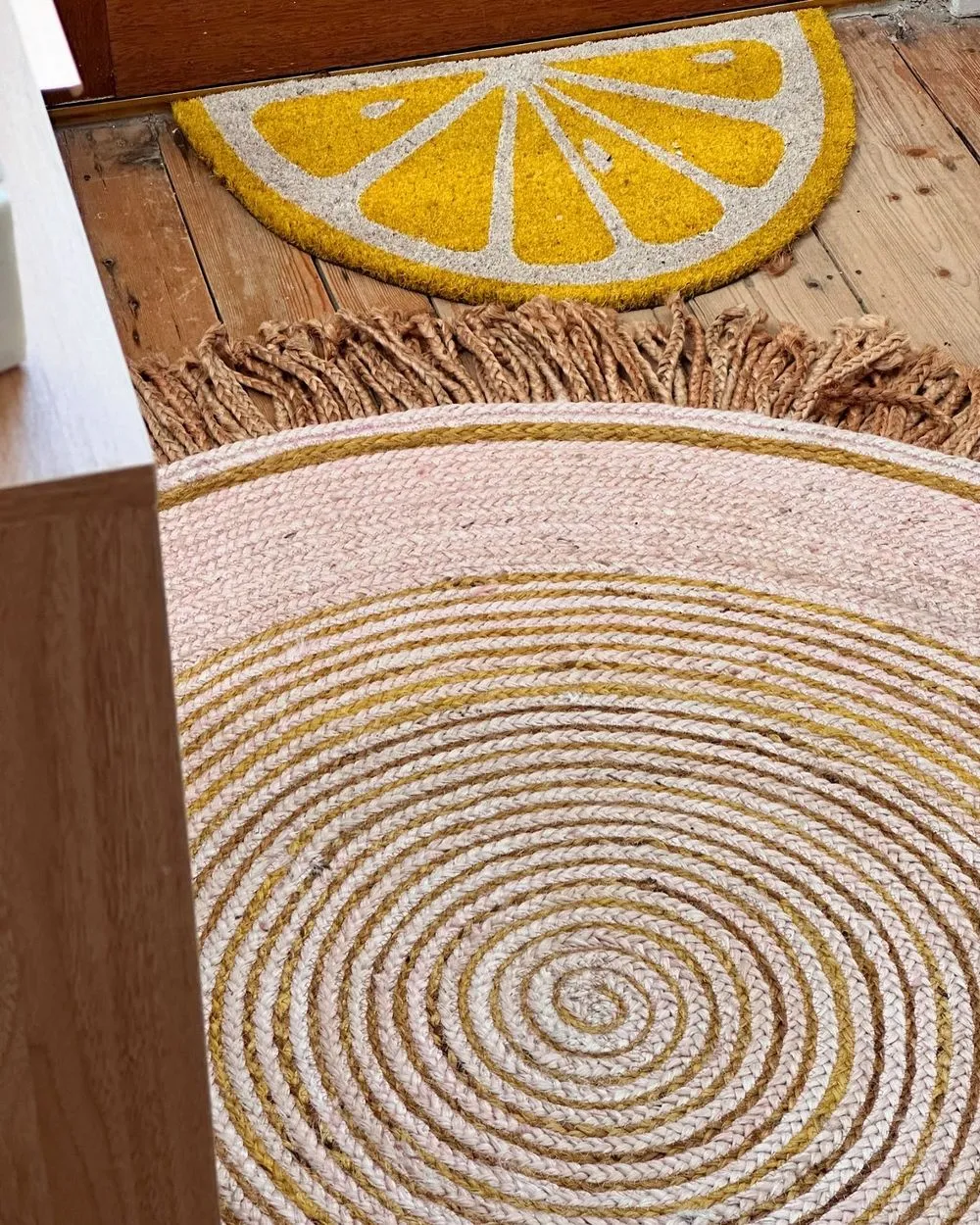 40 x 60 cm IJEN Doormat Yellow Coir