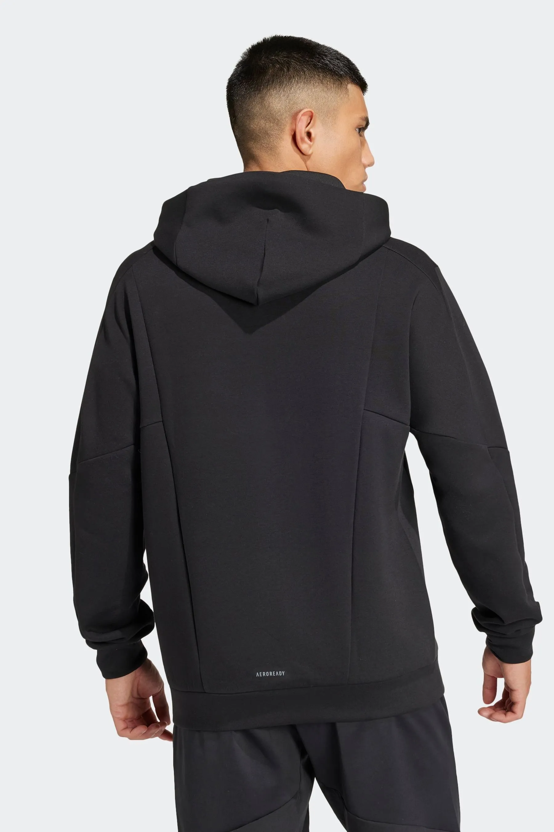 adidas - Felpa con cappuccio da allenamento