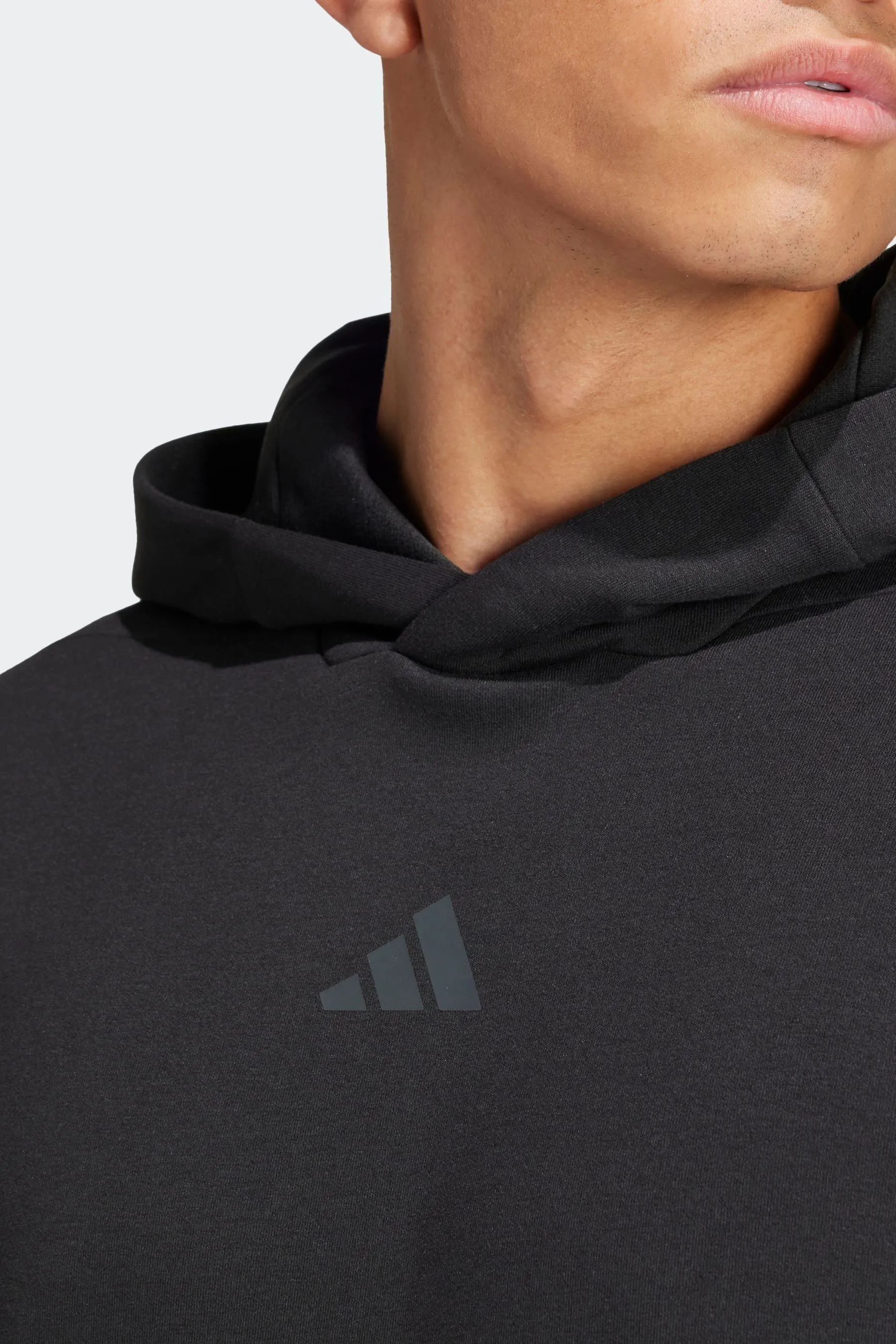 adidas - Felpa con cappuccio da allenamento