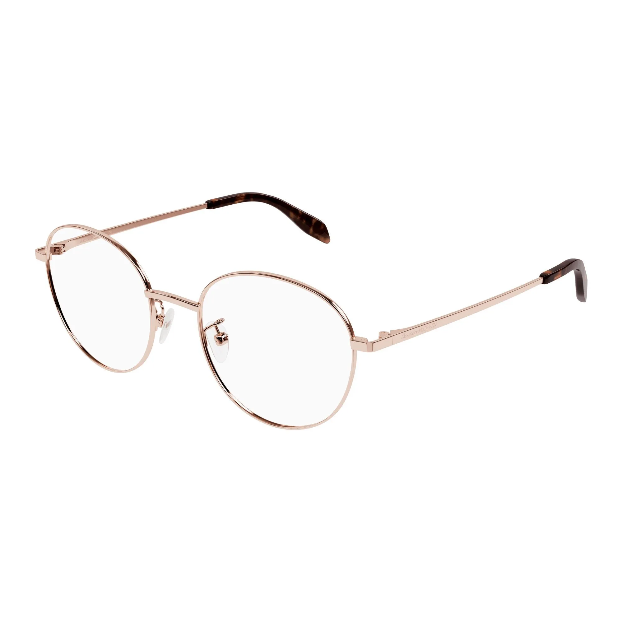   Alexander McQueen AM0414O - 004 Oro | Occhiale Da Vista Unisex 