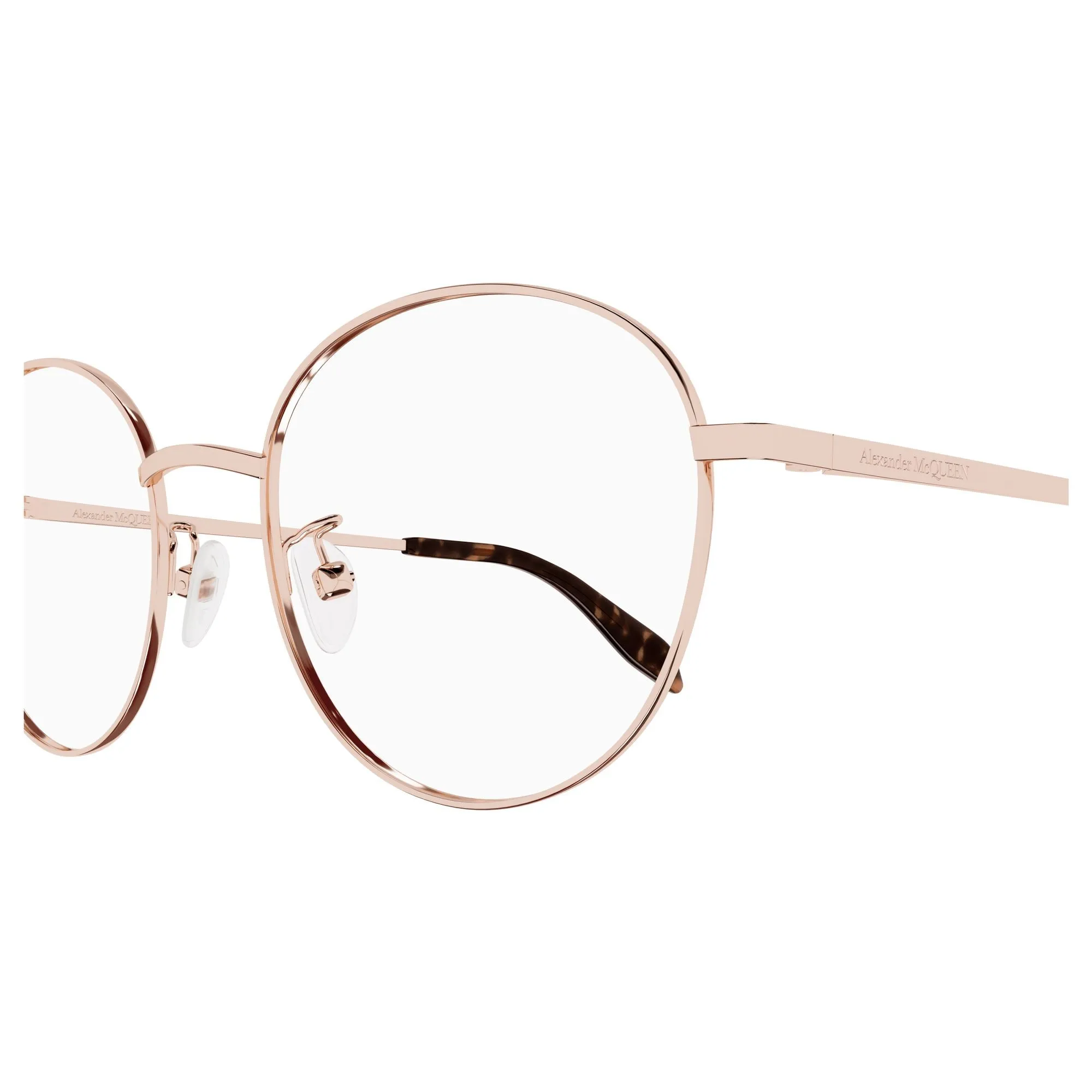   Alexander McQueen AM0414O - 004 Oro | Occhiale Da Vista Unisex 