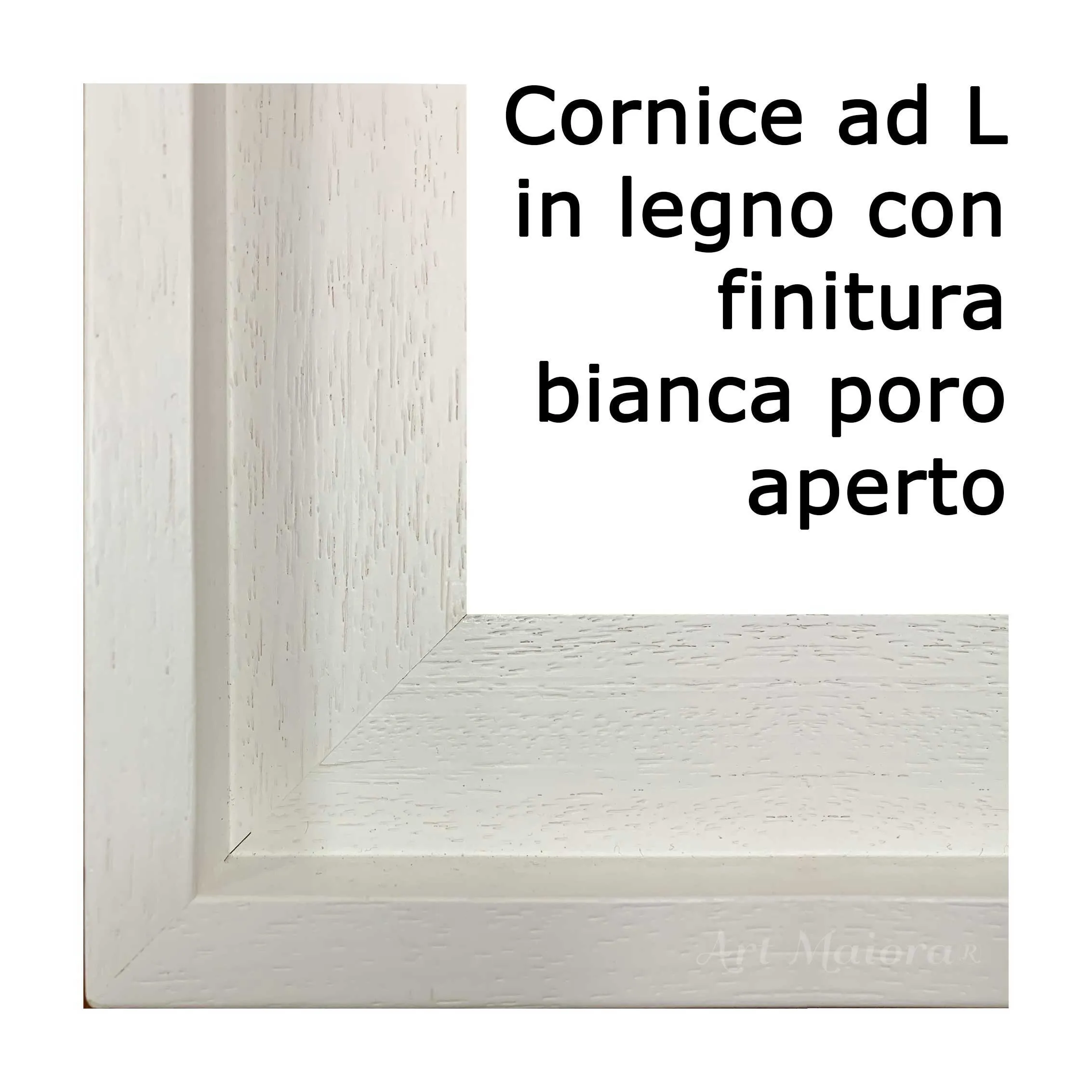 Art Maiora  Quadro moderno dipinto a mano su tela in cotone "Candoro" 120x80
