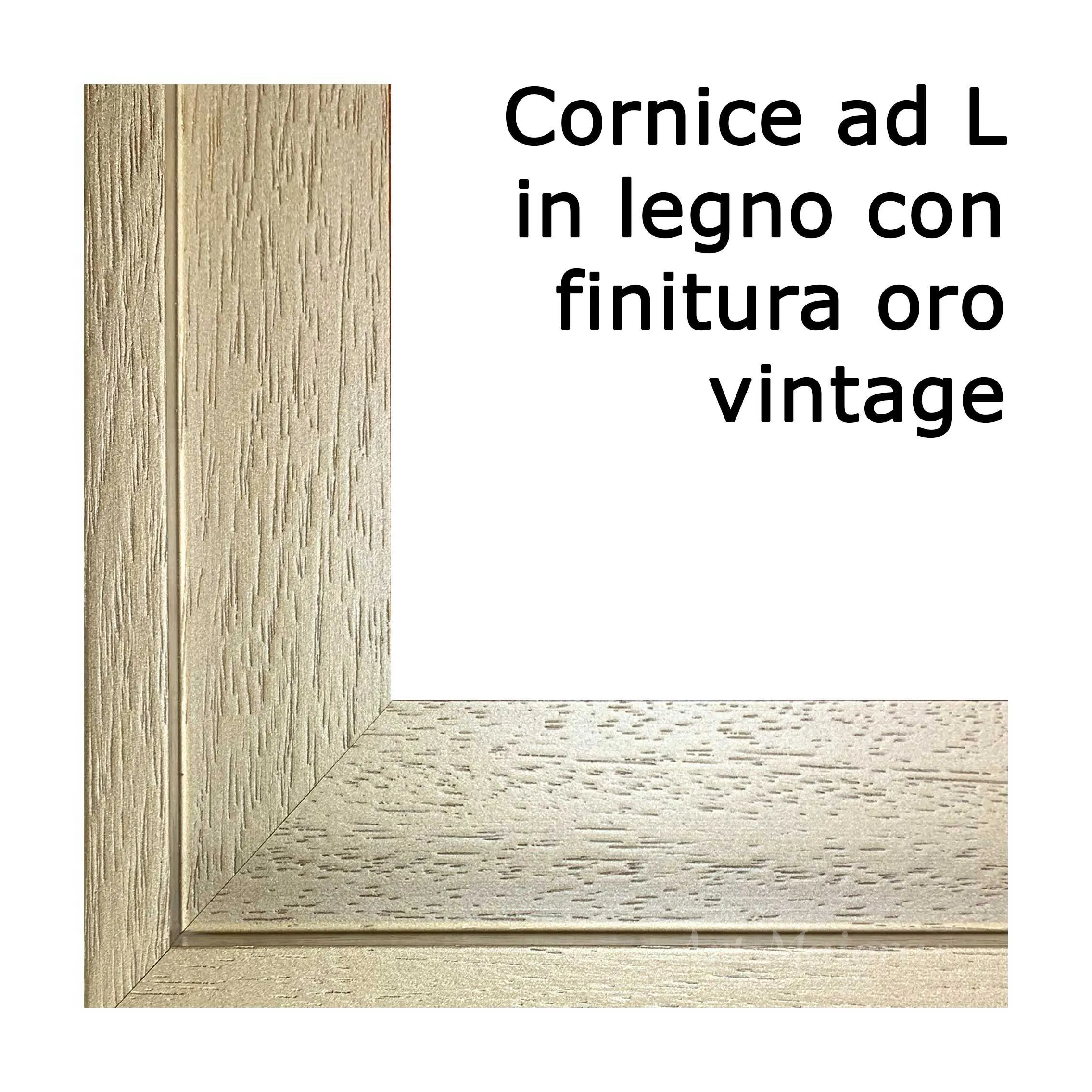 Art Maiora  Quadro moderno dipinto a mano su tela in cotone "Candoro" 120x80