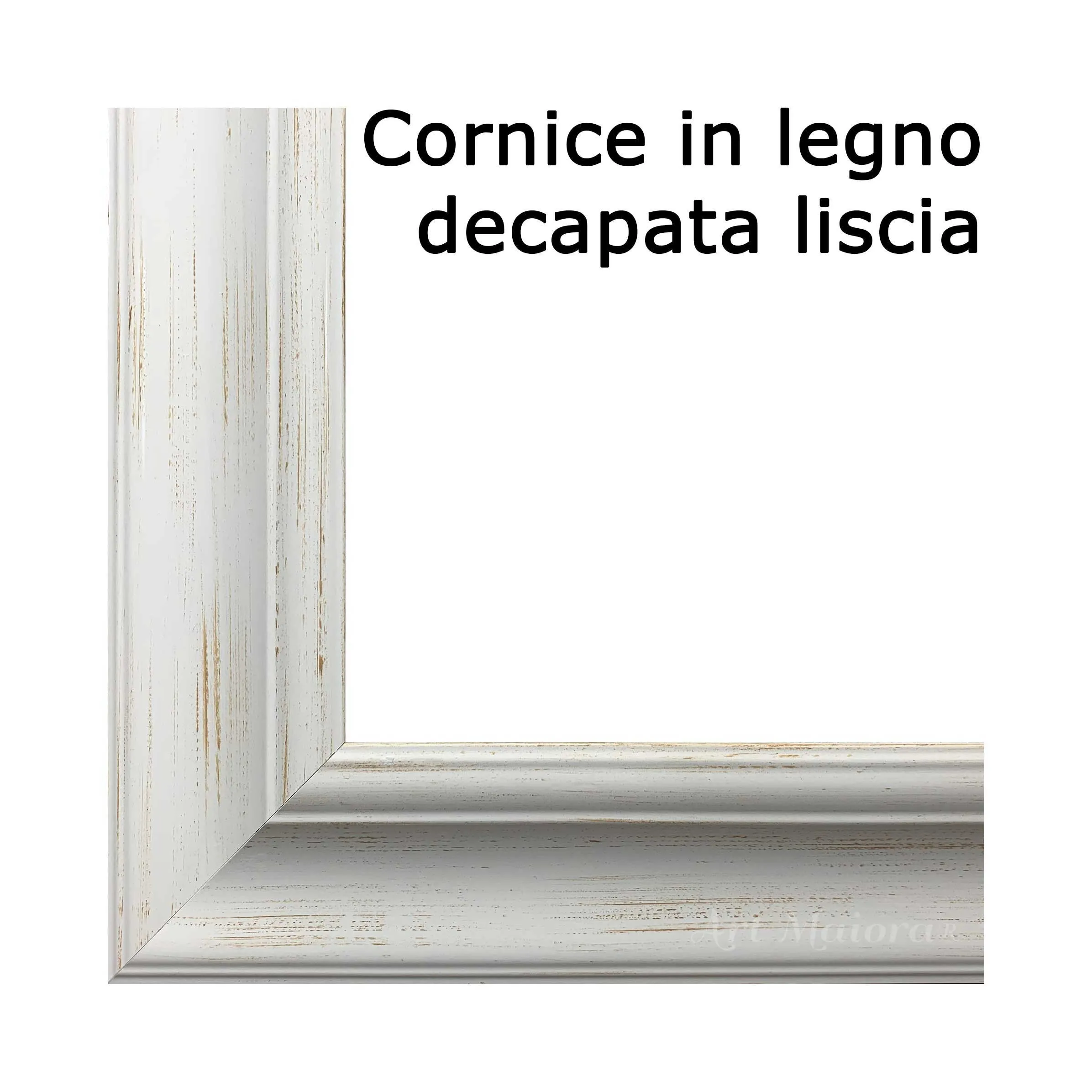 Art Maiora  Quadro moderno dipinto a mano su tela in cotone "Candoro" 120x80