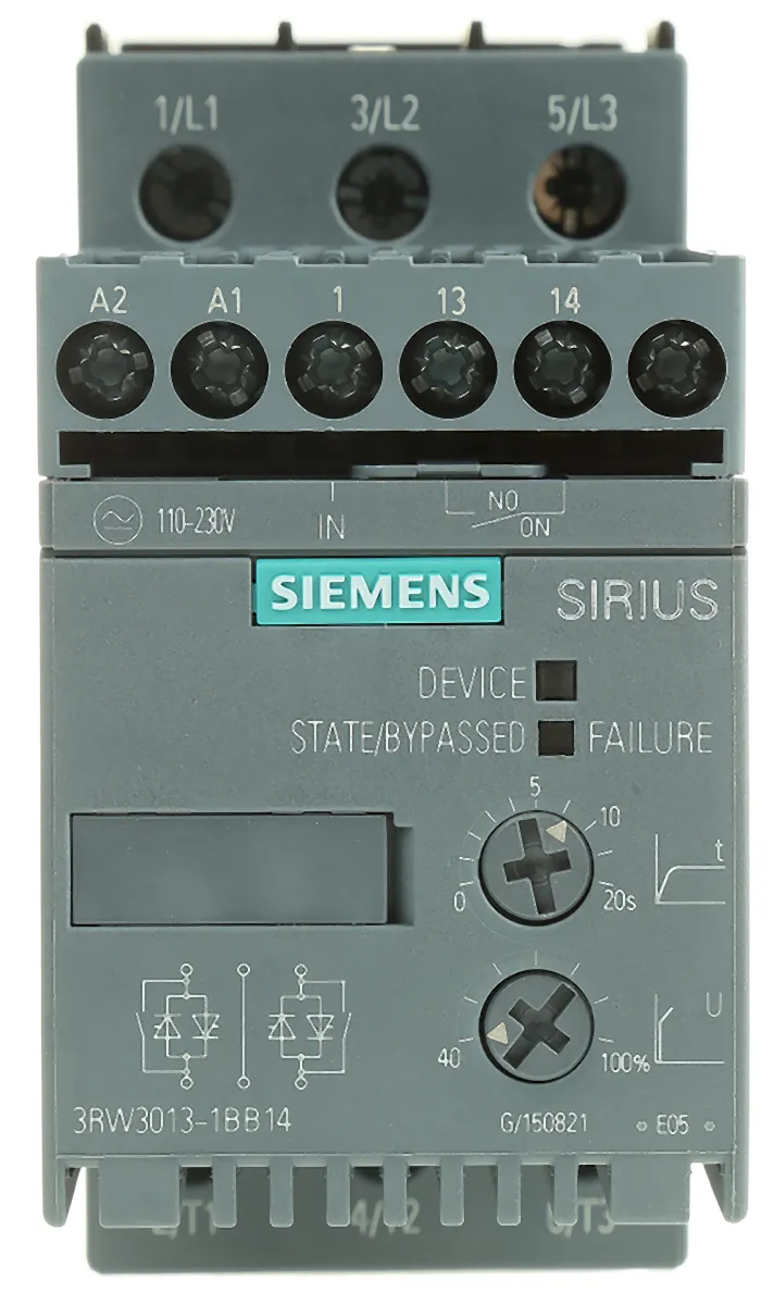 Avviatore soft-start Siemens, 3 fasi, 1,5 kW, 400 V c.a., IP20
