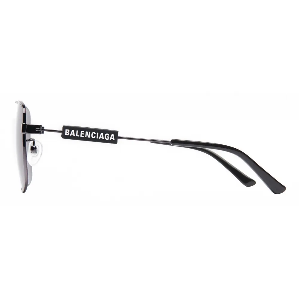 Balenciaga - Occhiali da Sole Tag Navigator - Nero - Occhiali da Sole - Balenciaga Eyewear