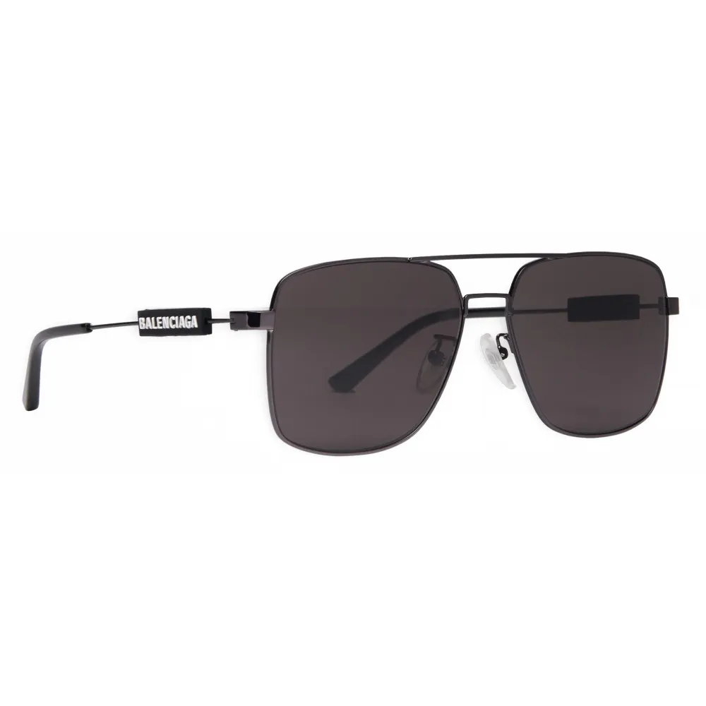 Balenciaga - Occhiali da Sole Tag Navigator - Nero - Occhiali da Sole - Balenciaga Eyewear