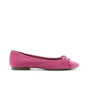 Ballerine fucsia scamosciate