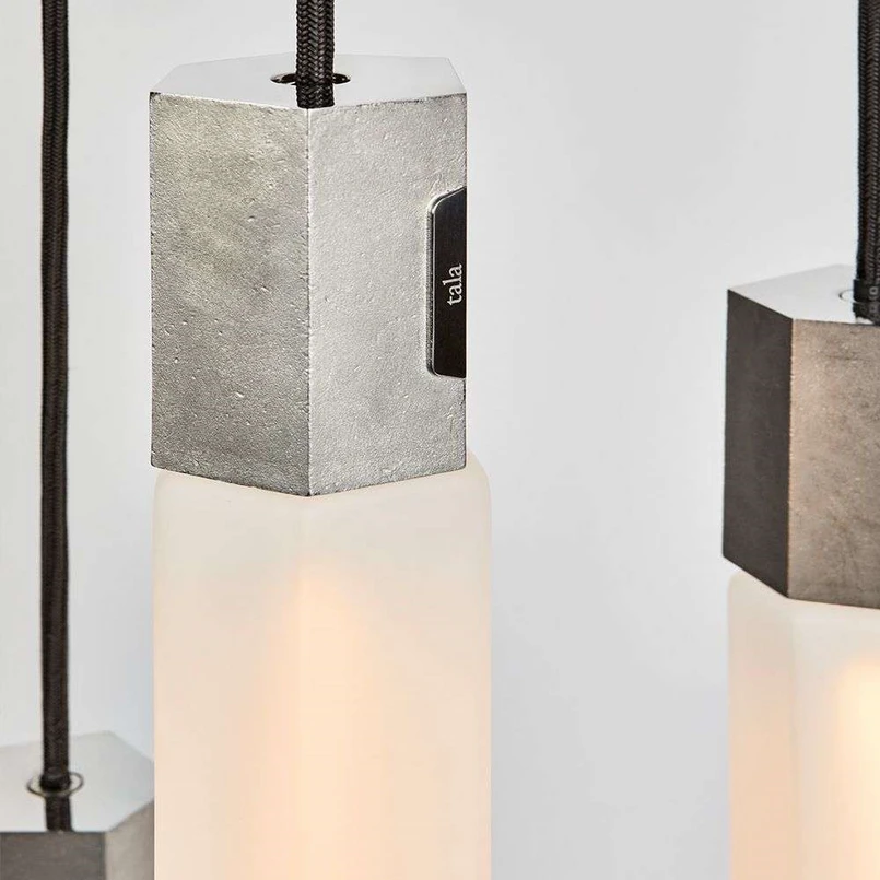 Basalt Triple Lampada a Sospensione Acciaio Inossidabile - Tala | Acquista online