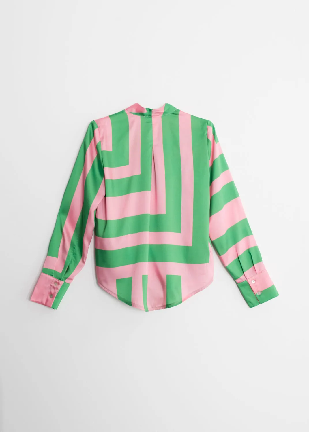 Blusa estampado geometrico