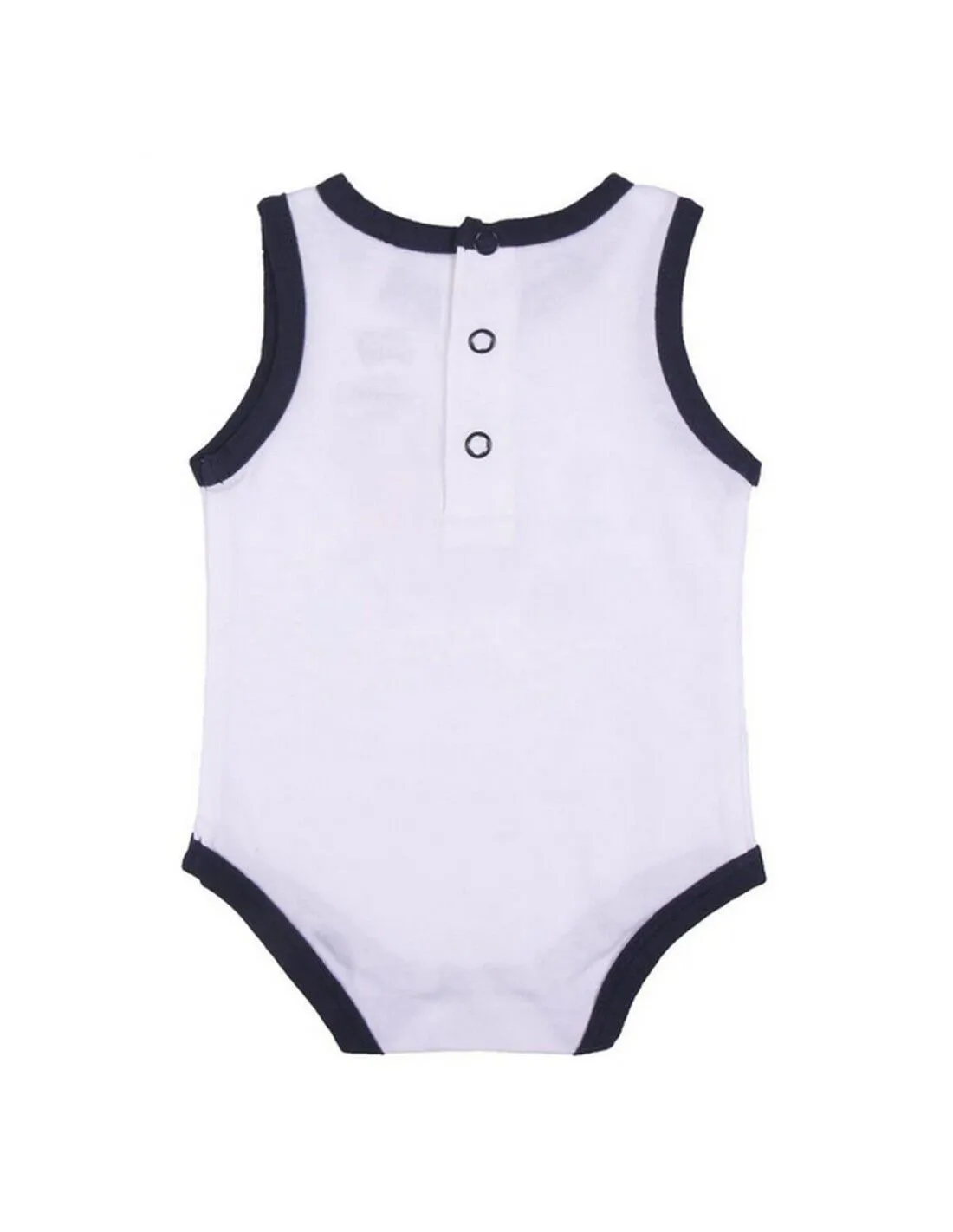 Body Mickey Mouse Azzurro/Bianco (2 uds) Taglia Taglia - 12 Mesi