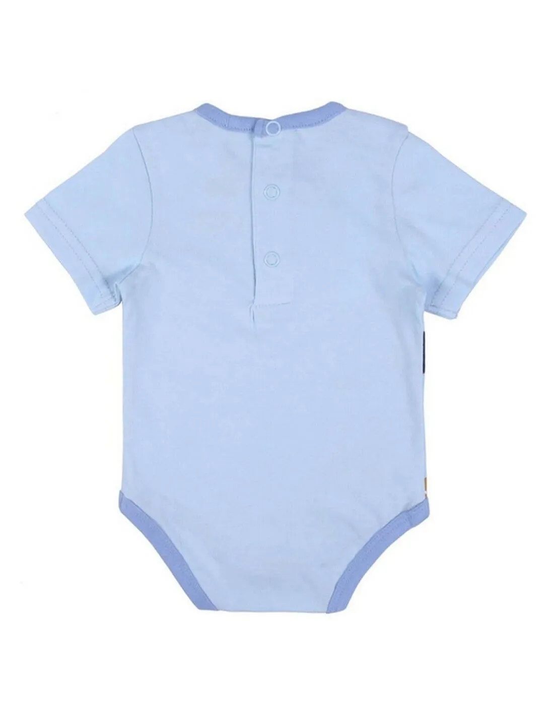 Body Mickey Mouse Azzurro/Bianco (2 uds) Taglia Taglia - 12 Mesi