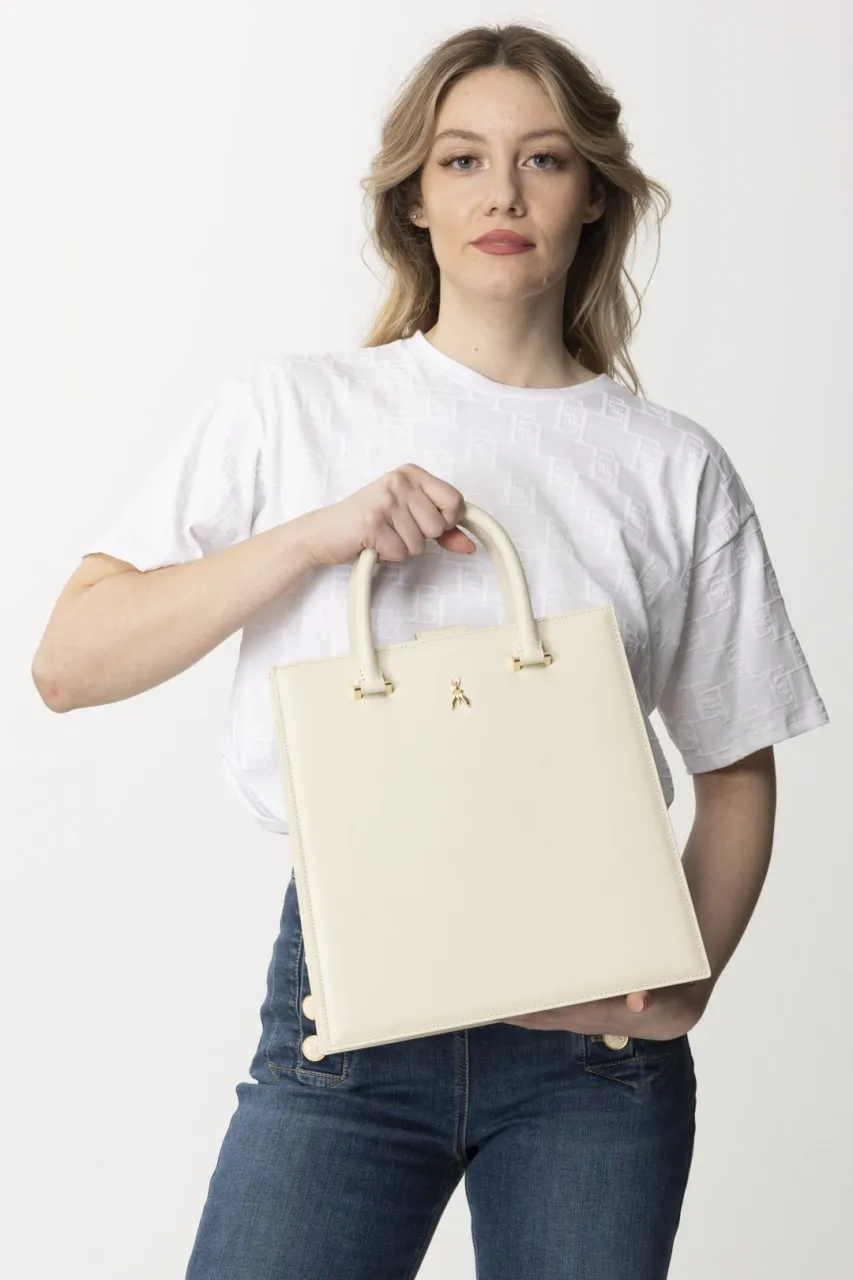 Borsa a mano media OFF WHITE