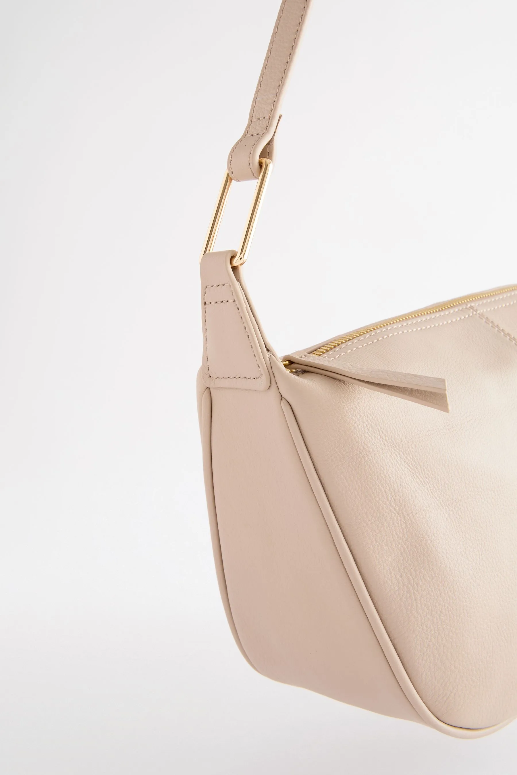 Borsa in pelle con cinturino
