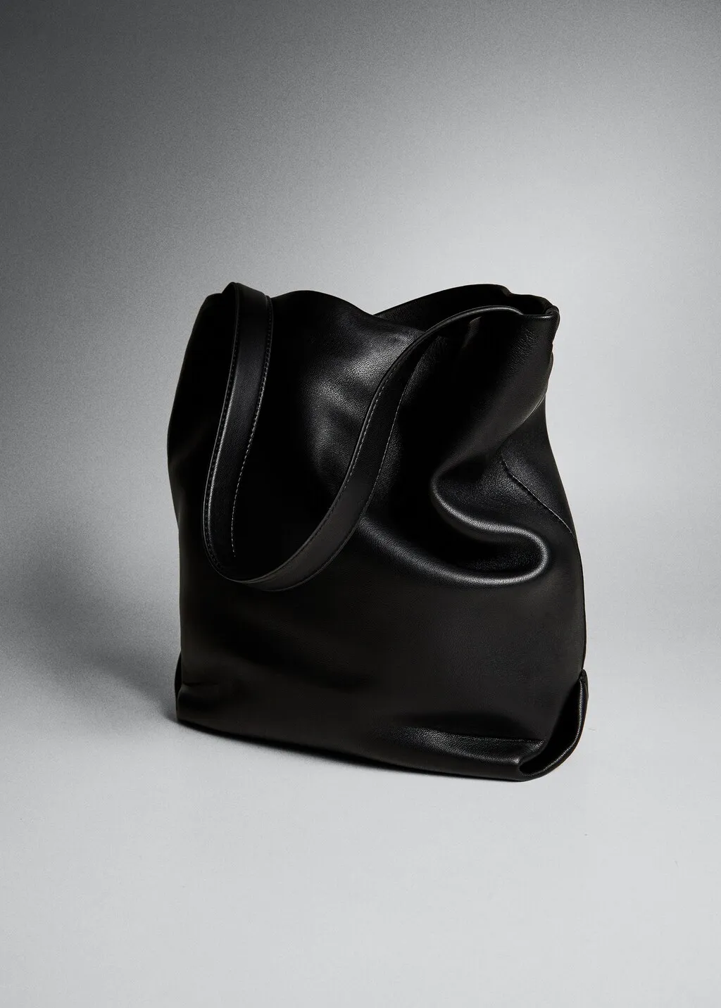 Borsa shopper manico corto