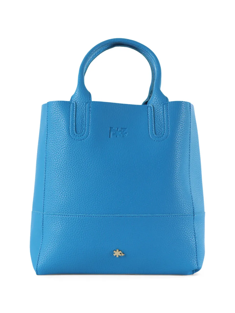 Borsa shopper media effetto martellato