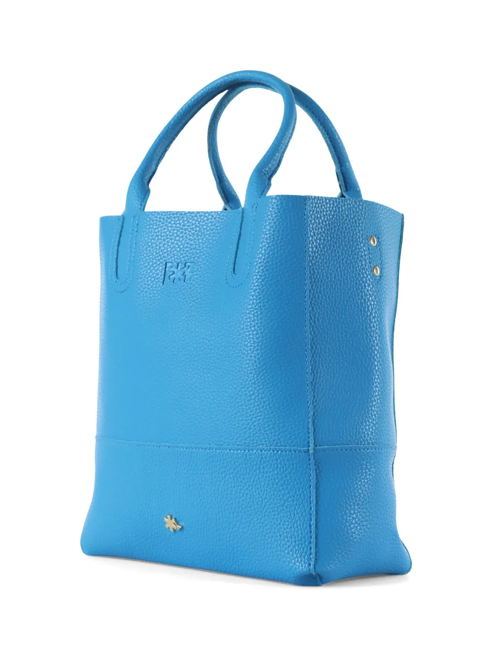 Borsa shopper media effetto martellato