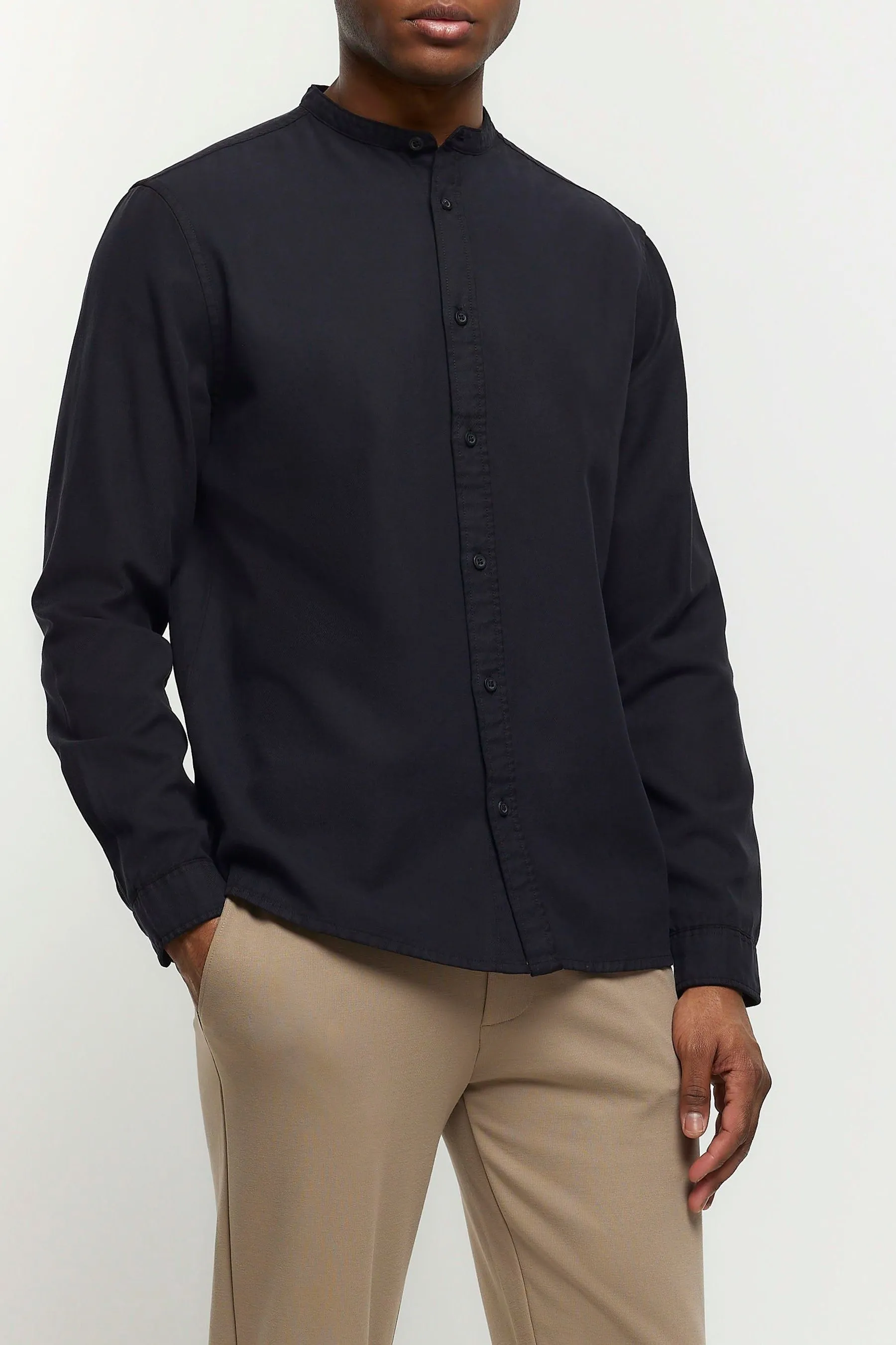 camicia serafino River Island Manica lunga