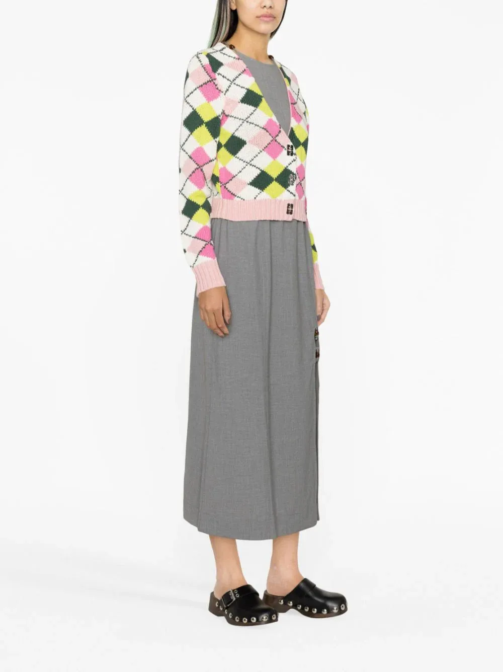 Cardigan a rombi