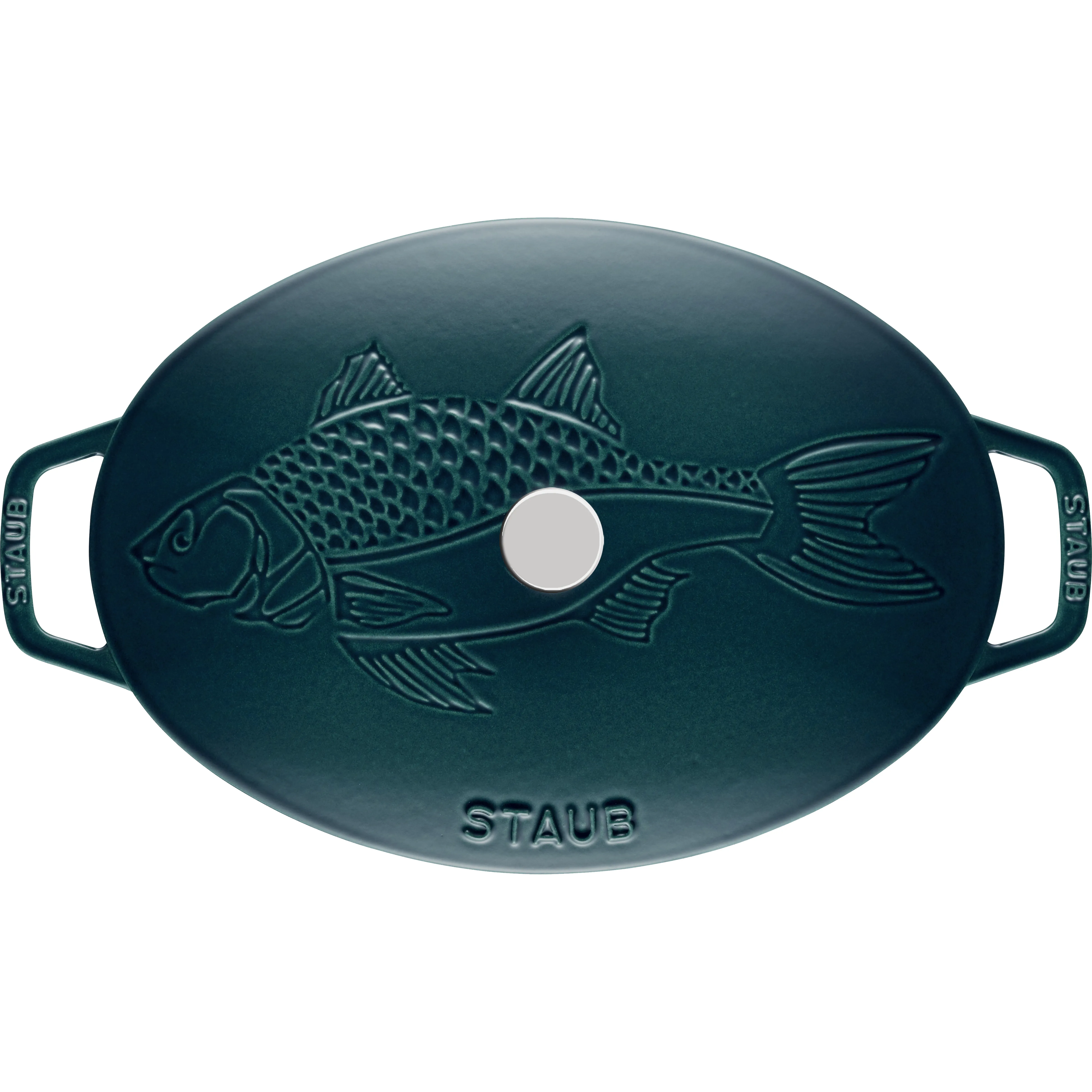 Casseruola ovale La Mer - smaltata a tre strati.jn{font-size:18px}32 cm