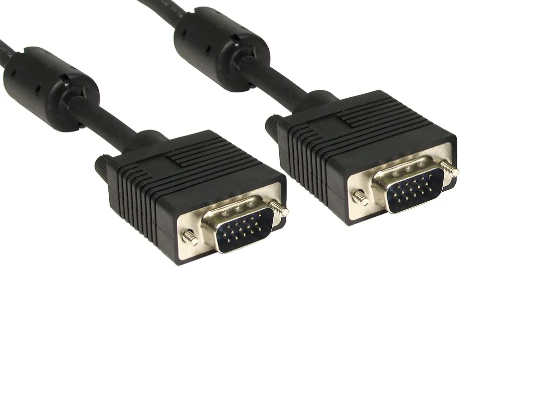Cavo VGA RS PRO VGA Maschio/VGA Maschio, lungh. 10m, col. Nero