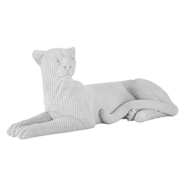Charme 1921 Leopardo Sdraiato Bianco cm 38x12,5x15,3