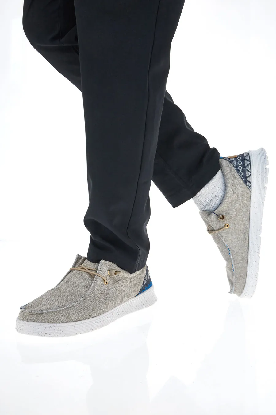   COTTON BELT Mocassino Cotton Belt Wally Linen Beige