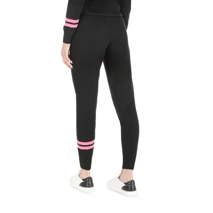 Crown of Edinburgh Cashmere pantalone nero   