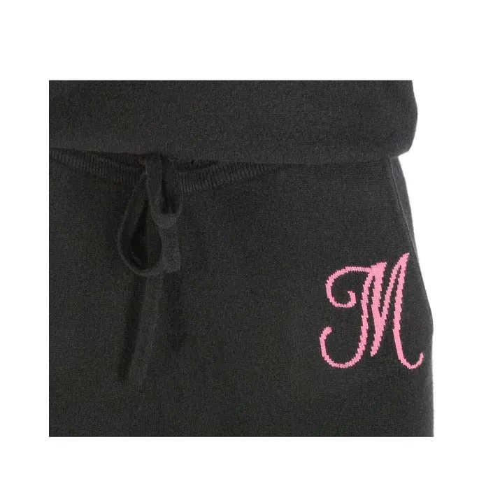 Crown of Edinburgh Cashmere pantalone nero   