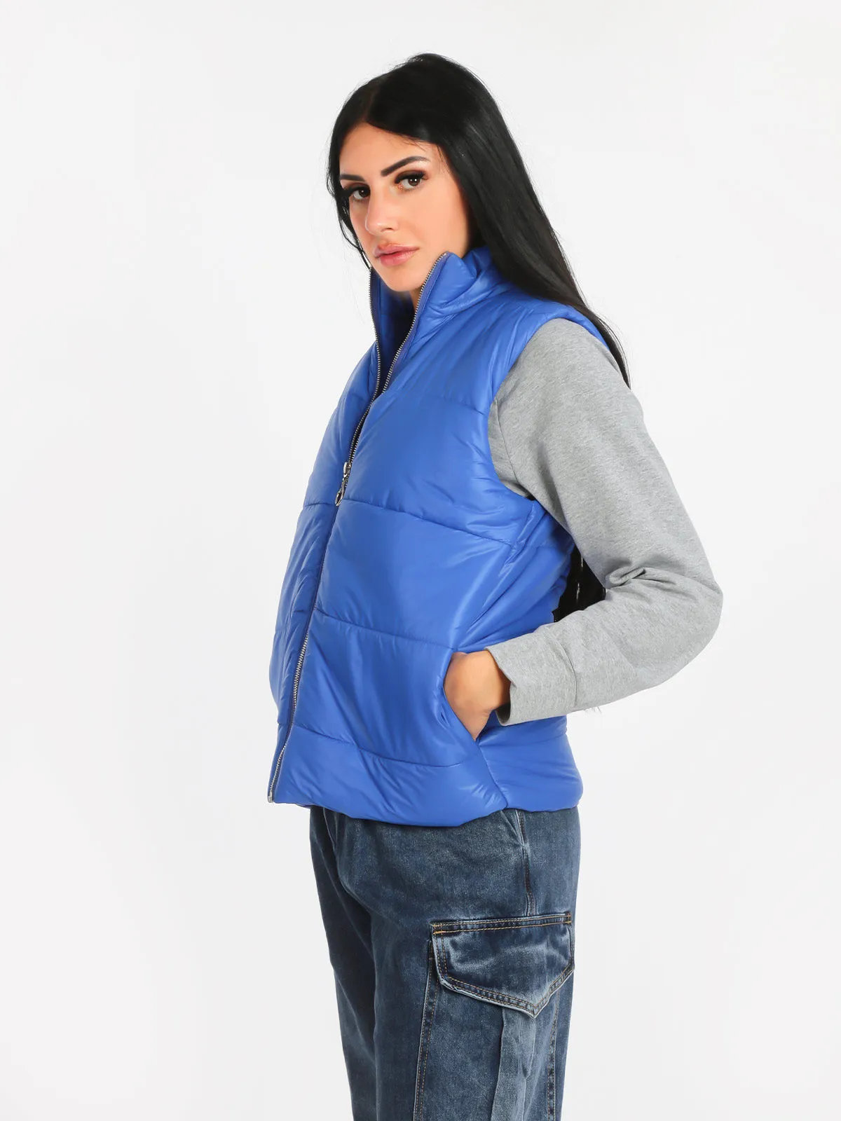 Daystar Veste sans manches matelassée pour femme