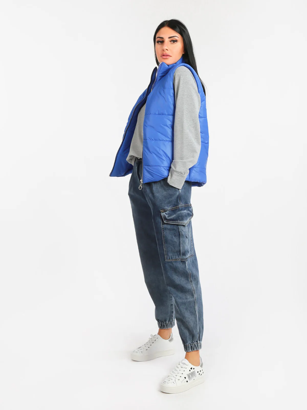 Daystar Veste sans manches matelassée pour femme