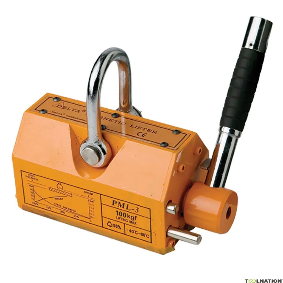 Delta SG.0.DML.0100 Magnete di sollevamento da 0,1 tonnellate