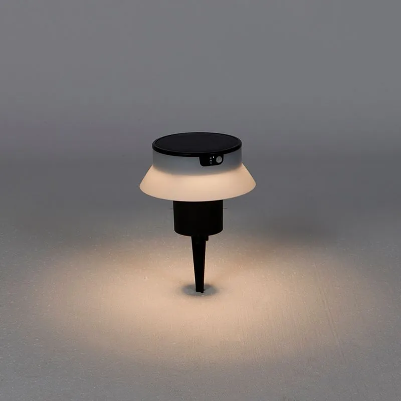 Design pin spot nero con LED e dimmer IP55 solare - Felice