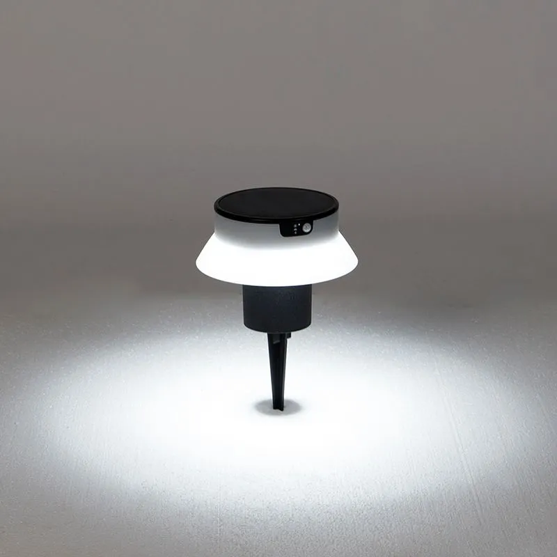 Design pin spot nero con LED e dimmer IP55 solare - Felice