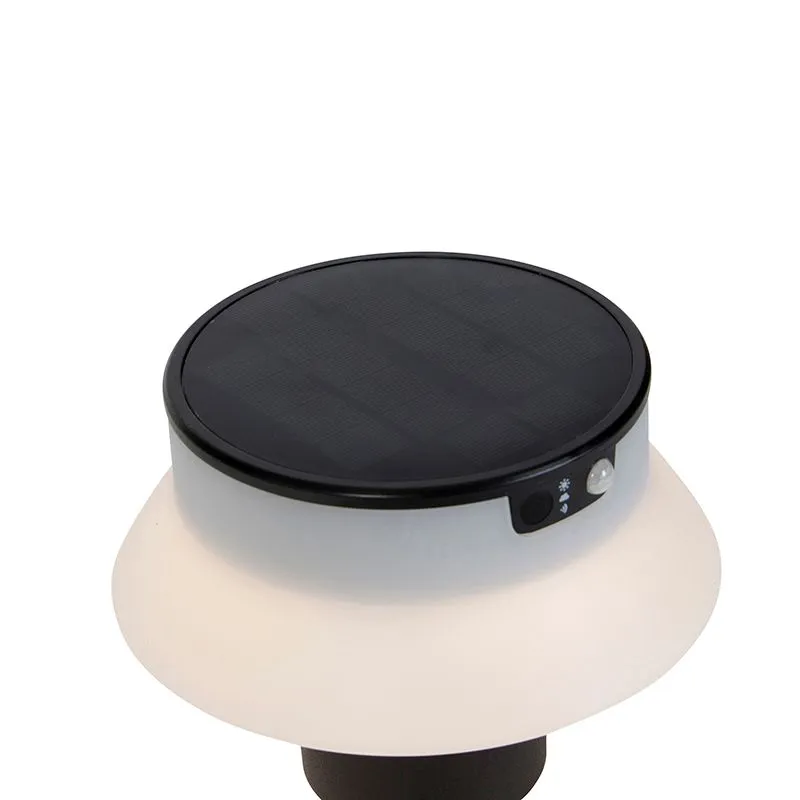 Design pin spot nero con LED e dimmer IP55 solare - Felice