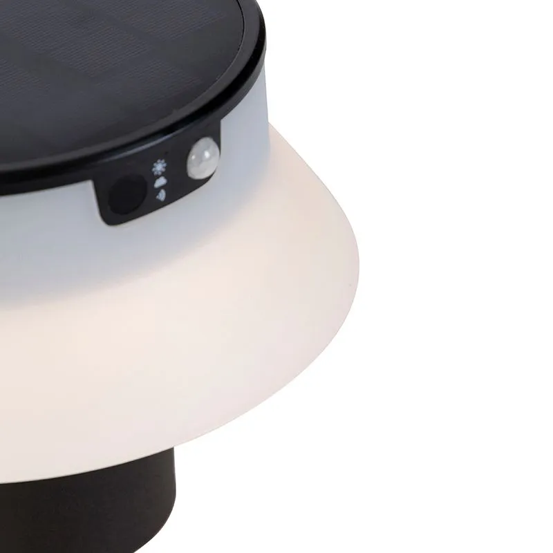 Design pin spot nero con LED e dimmer IP55 solare - Felice