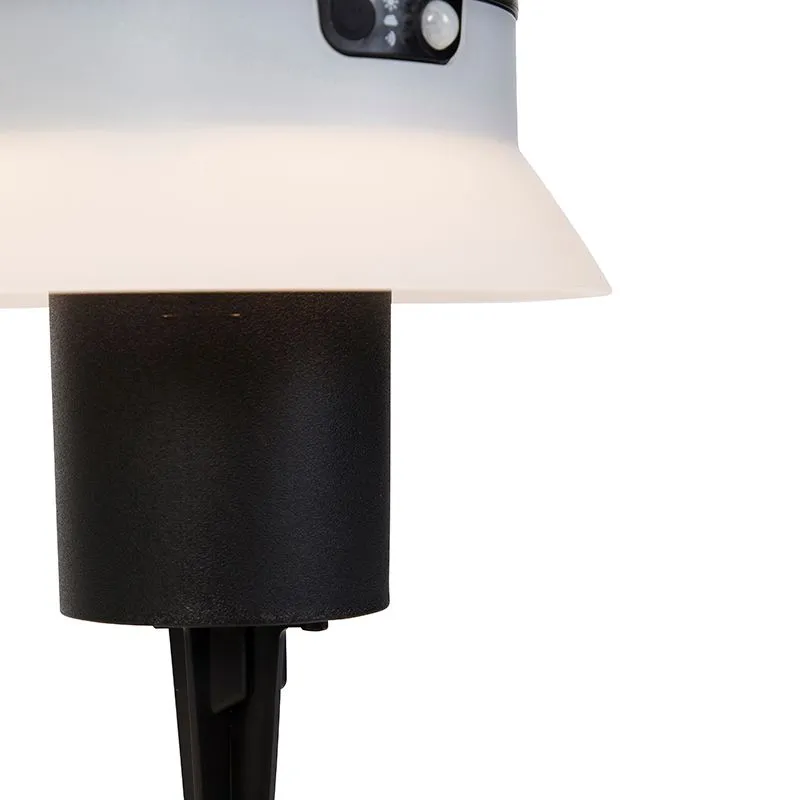 Design pin spot nero con LED e dimmer IP55 solare - Felice