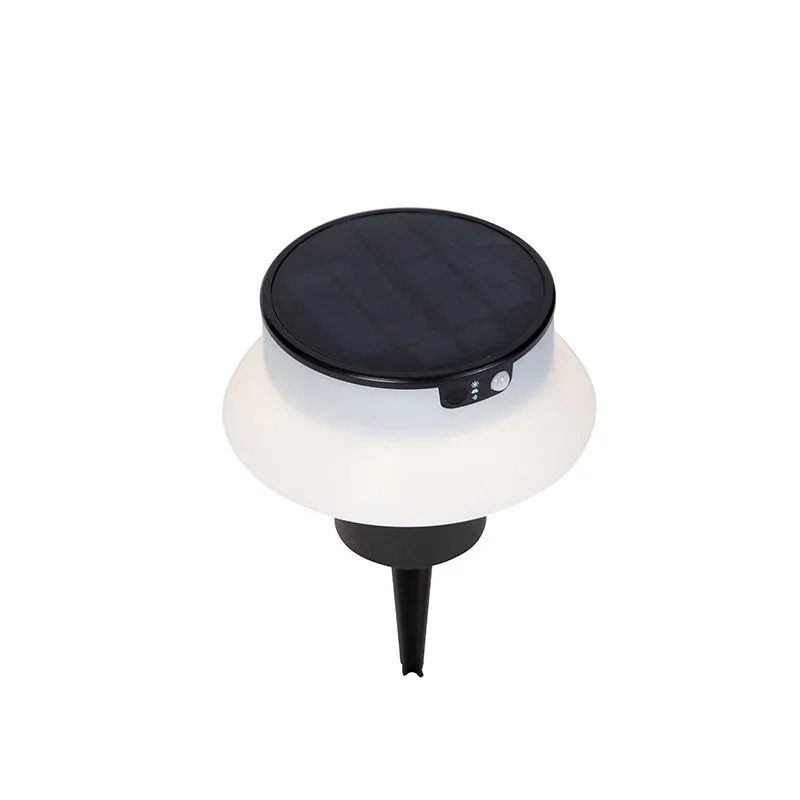 Design pin spot nero con LED e dimmer IP55 solare - Felice