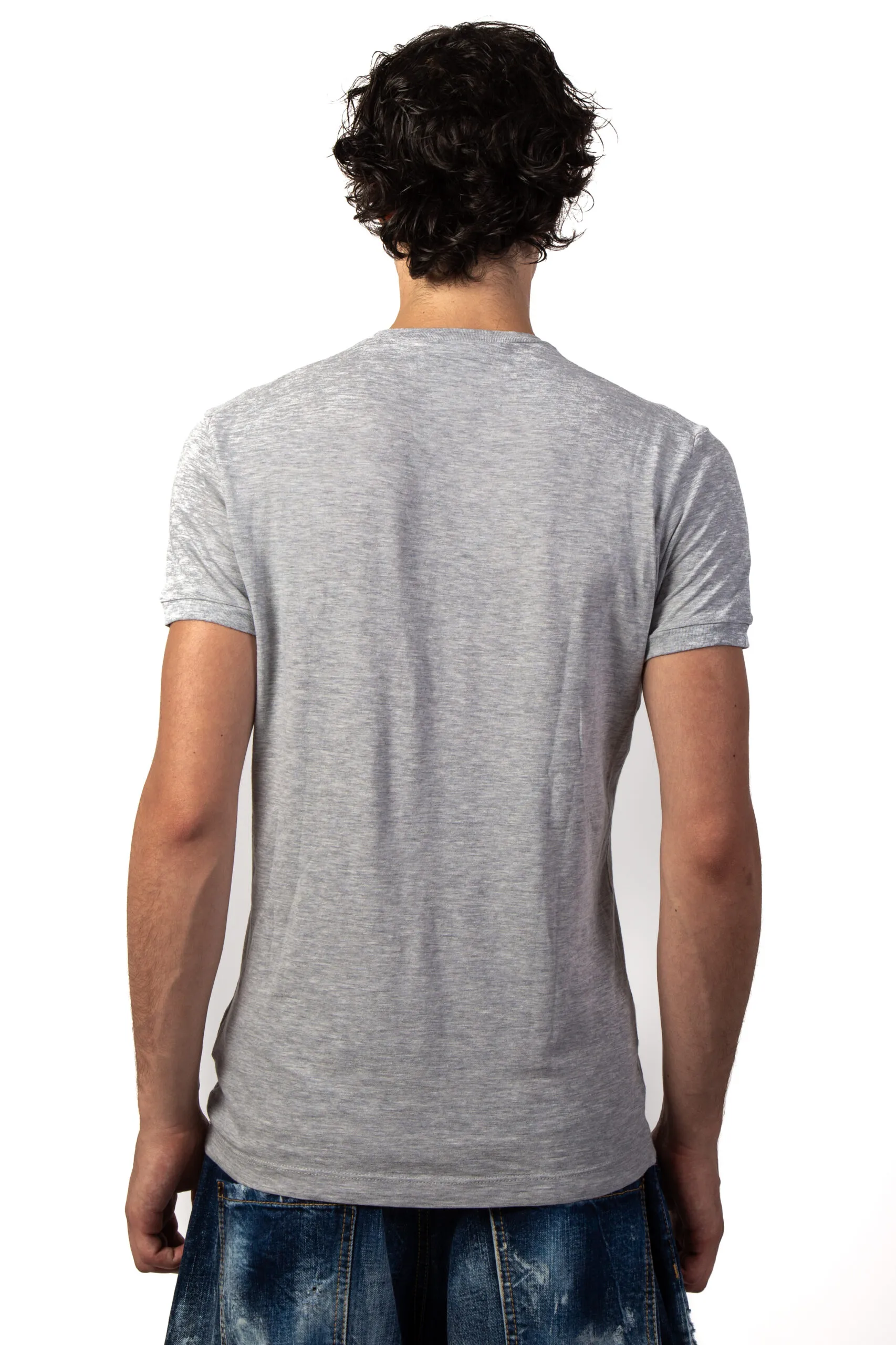 Dsquared2 T Shirt Grigia Con Logo