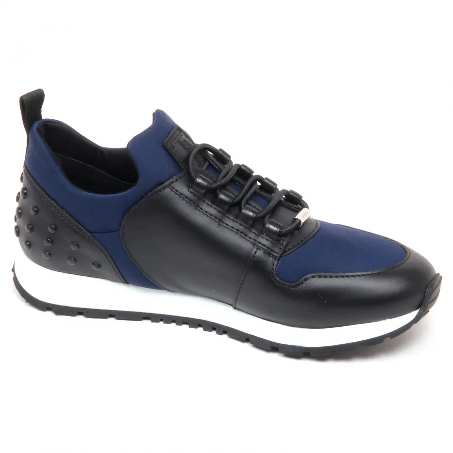 F6570 sneaker donna black/blue TOD’S scarpe slip on shoe woman