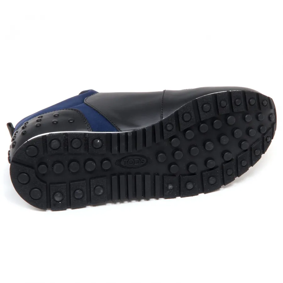 F6570 sneaker donna black/blue TOD’S scarpe slip on shoe woman