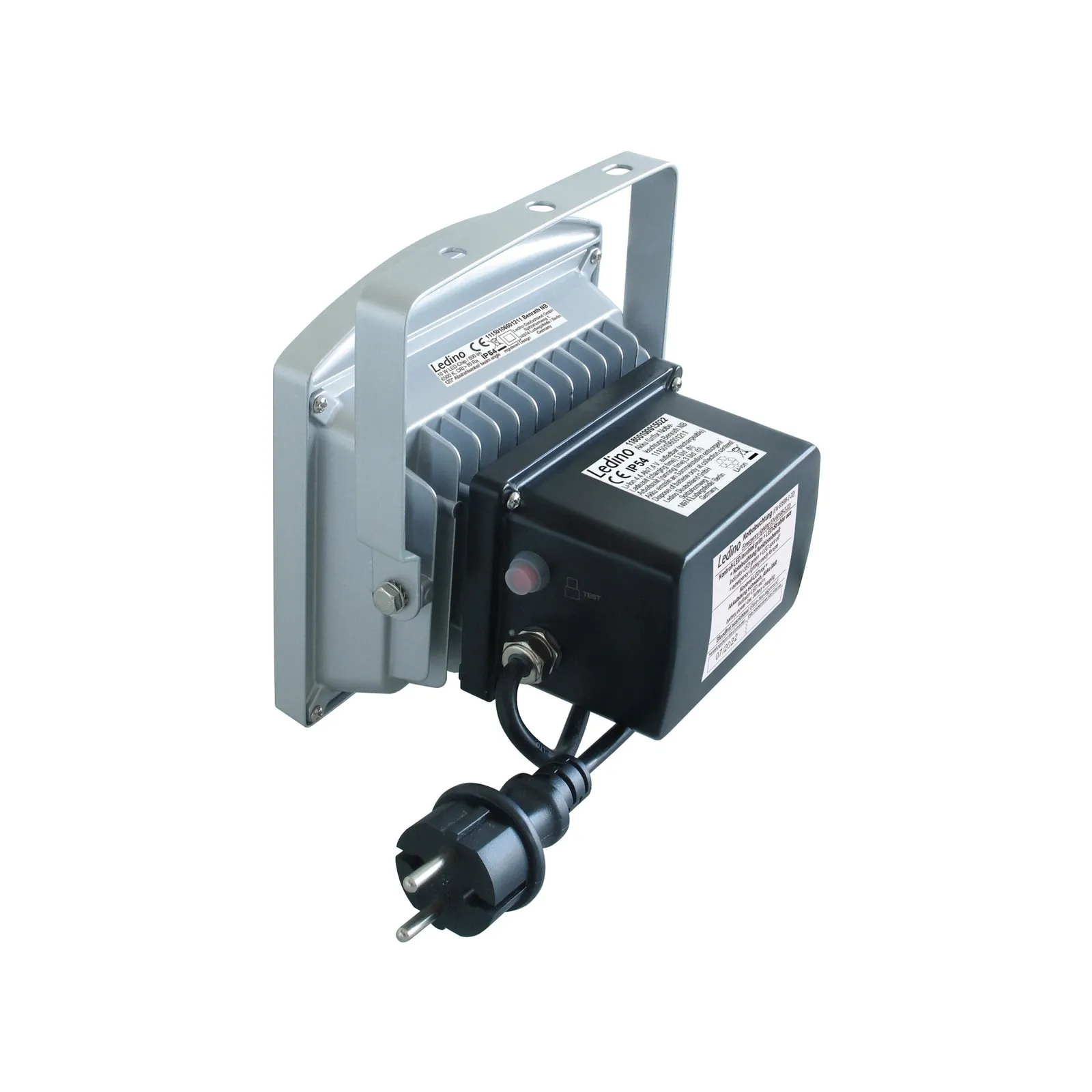 Faretto LED Benrath NB, illuminazione di emergenza con batteria