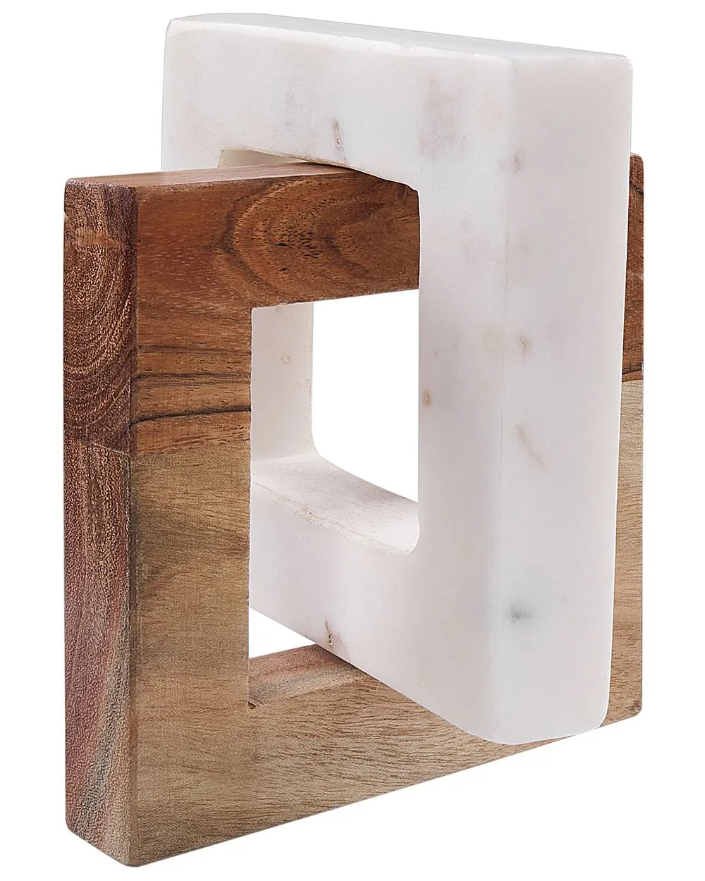 Figurine Chain ACHARNY Stone Wood White