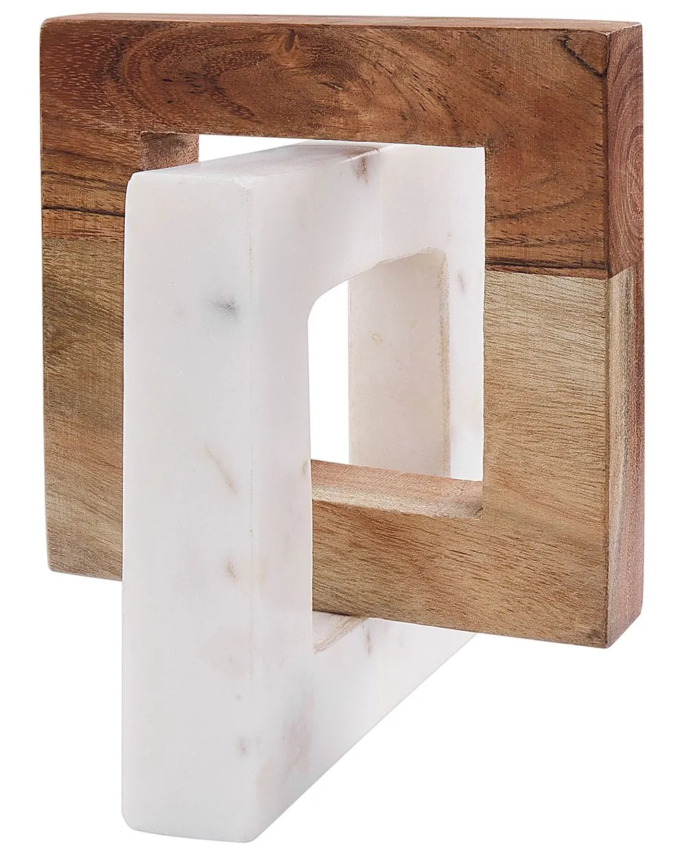 Figurine Chain ACHARNY Stone Wood White