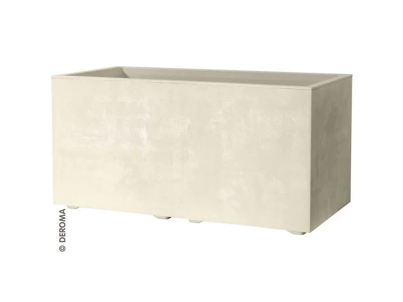 Fioriera da esterno Deroma Millenium R 59 cm perla