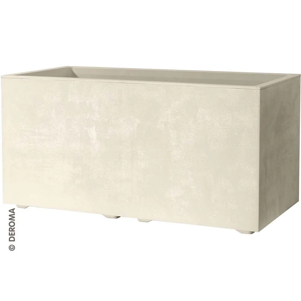 Fioriera da esterno Deroma Millenium R 59 cm perla