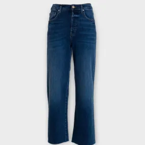 Fracomina – Jeans culotte wide in denim