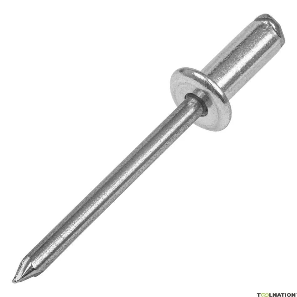 Gesipa 216324037 rivetto cieco 5,0 x 8 testa 14 mm alluminio/acciaio inox 250 pezzi