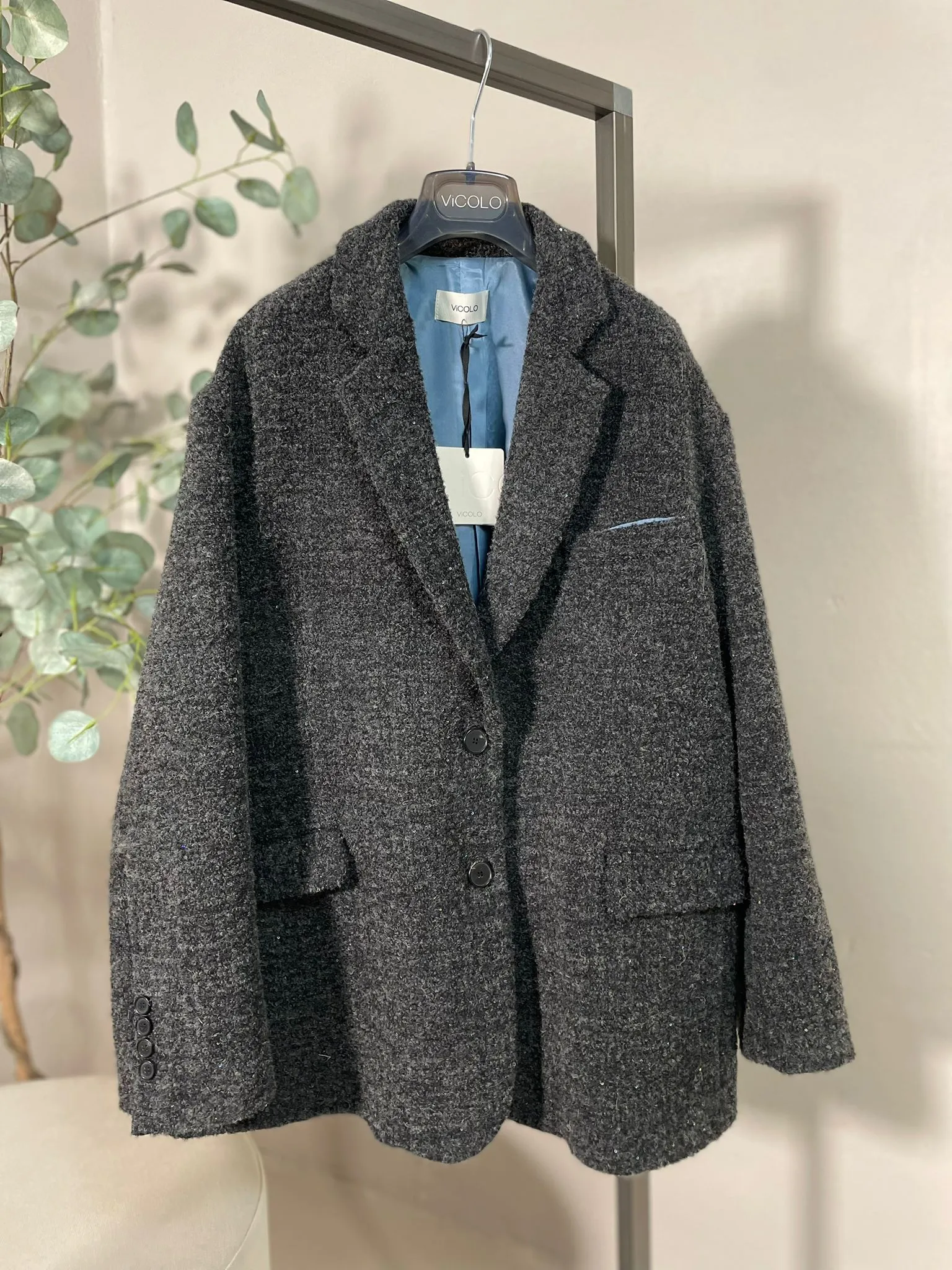 Giacca Over  Boucle’ Vicolo