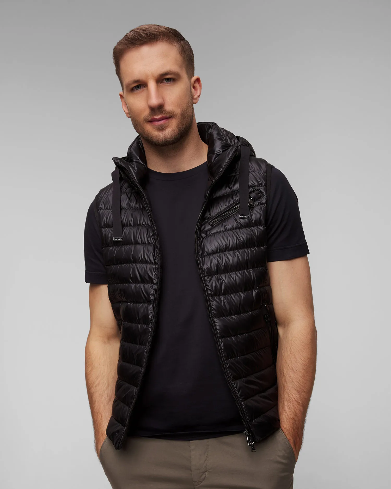 Gilet nero trapuntato da uomo BOGNER Lonne-D1 38047261-26